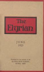 Elyria High School 1925 yearbook cover photo
