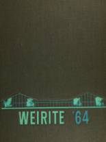 Weir High School 1964 yearbook cover photo