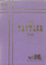 1934 Gorham-Fayette High School Yearbook from Fayette, Ohio cover image