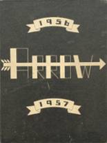 Osage City High School 1957 yearbook cover photo