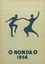Nunda Central School 1956 yearbook cover photo