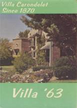 St. Joseph's School 1963 yearbook cover photo