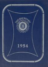 Lee Academy 1954 yearbook cover photo