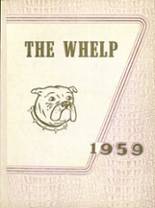 West Township High School 1959 yearbook cover photo