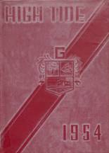 1954 Glynn Academy Yearbook from Brunswick, Georgia cover image