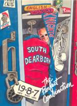 1987 South Dearborn High School Yearbook from Aurora, Indiana cover image