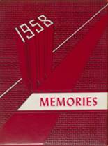 Shipshewana-Scott High School 1958 yearbook cover photo