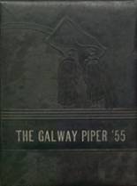 1955 Galway Central High School Yearbook from Galway, New York cover image