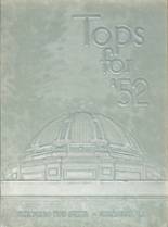 Springfield High School 1952 yearbook cover photo
