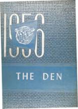 Daingerfield High School 1956 yearbook cover photo