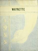 Wayne High School 1955 yearbook cover photo