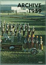 Governor Mifflin High School 1959 yearbook cover photo