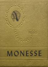 Momence High School 1965 yearbook cover photo