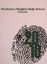 Pendleton Heights High School 2010 yearbook cover photo