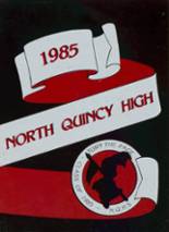 North Quincy High School 1985 yearbook cover photo