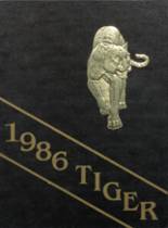 1986 Charleston High School Yearbook from Charleston, Arkansas cover image