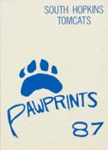 1987 South Hopkins High School Yearbook from Nortonville, Kentucky cover image