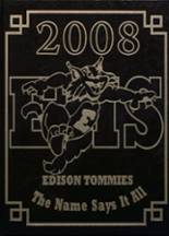 Edison High School 2008 yearbook cover photo