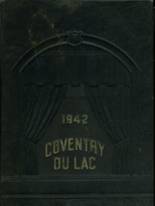Coventry High School 1942 yearbook cover photo