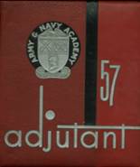 Army & Navy Academy 1957 yearbook cover photo