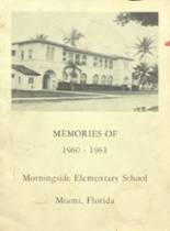 Morningside Elementary School 1961 yearbook cover photo