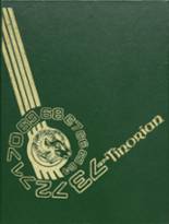 Tinora High School 1974 yearbook cover photo