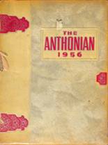 St. Anthony Commercial School 1956 yearbook cover photo