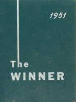 Winthrop High School 1951 yearbook cover photo