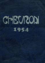 Albion High School 1954 yearbook cover photo