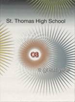 St. Thomas High School 2008 yearbook cover photo