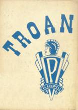 Plainwell High School 1956 yearbook cover photo