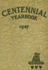 Centennial High School 1947 yearbook cover photo