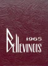 Belleville Township High School 1965 yearbook cover photo