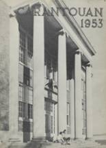 Waverly High School 1953 yearbook cover photo