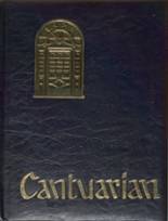 Canterbury High School 1970 yearbook cover photo