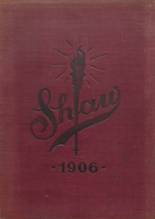 Shaw High School 1906 yearbook cover photo