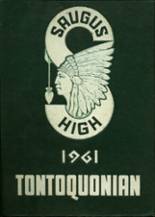 Saugus High School 1961 yearbook cover photo