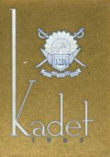 1965 Peacock Military Academy Yearbook from San antonio, Texas cover image