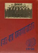 West Branch Area High School 1950 yearbook cover photo