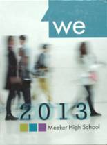 Meeker High School 2013 yearbook cover photo
