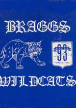 Braggs High School 1993 yearbook cover photo