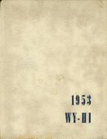 1953 Roosevelt High School Yearbook from Wyandotte, Michigan cover image