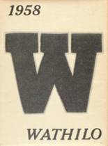 1958 Waterloo High School Yearbook from Waterloo, Wisconsin cover image