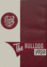 Muldrow High School 1959 yearbook cover photo