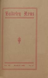 1906 Bulkeley School Yearbook from New london, Connecticut cover image