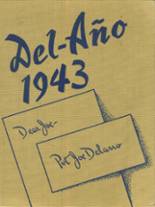 Delano High School 1943 yearbook cover photo