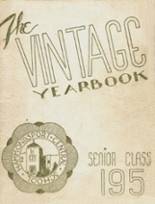 Hammondsport High School 1951 yearbook cover photo