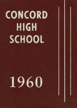 Concord High School 1960 yearbook cover photo