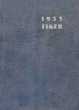 Huron High School 1935 yearbook cover photo