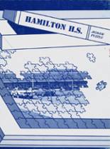 Hamilton High School 1981 yearbook cover photo